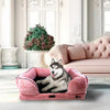 Orthopedic Foam Sofa Bed - Millenial Pink