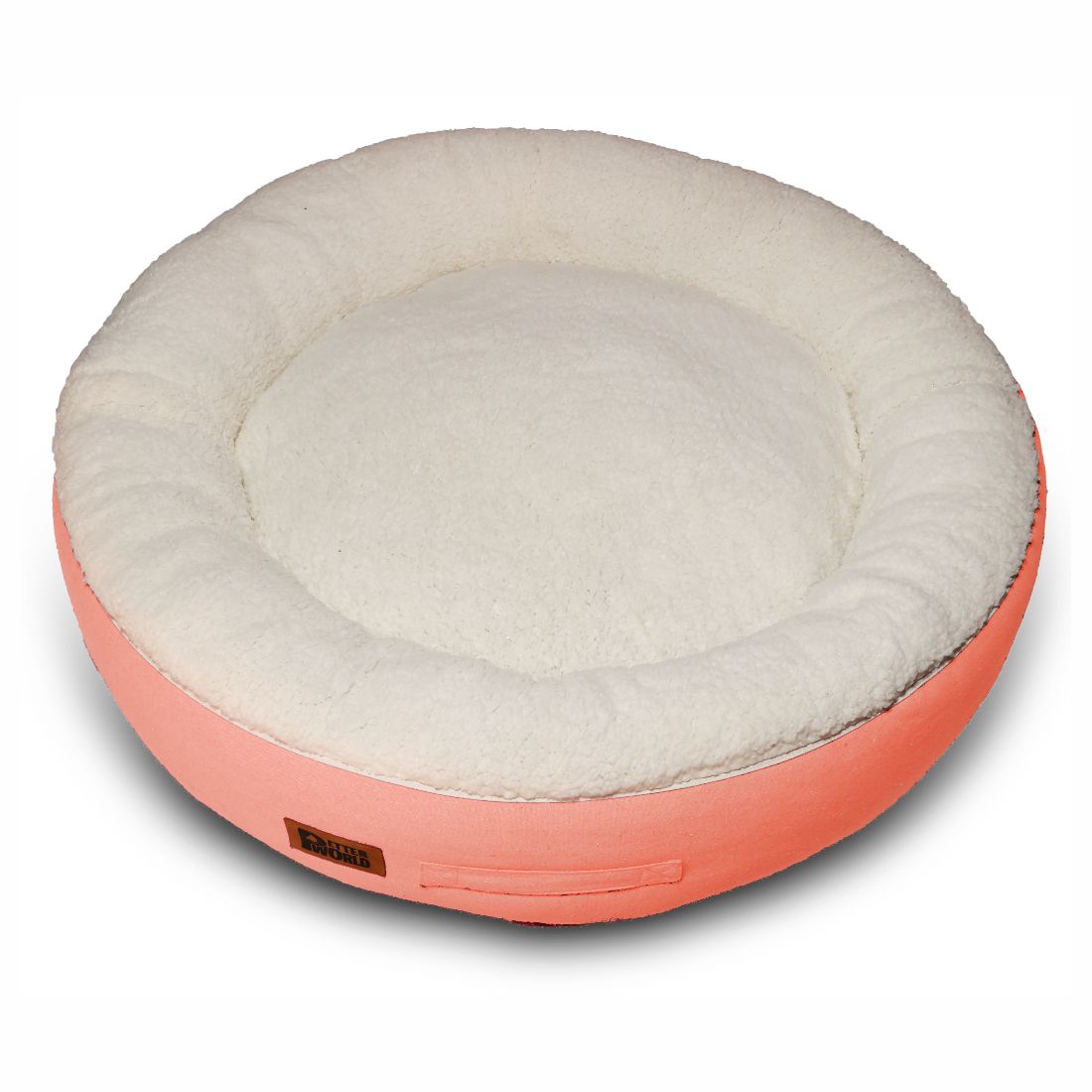 Luxury Donut Bed Cover - Peach Pearl