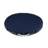 Round Foam Mattress Cover - Ensign Blue