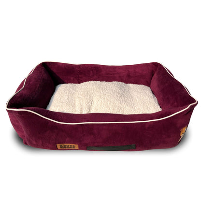 Luxury Lounger Bed Cover - Mulled Wine