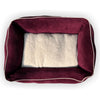 Luxury Lounger Bed Cover - Mulled Wine