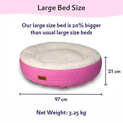 Luxury Donut Bed Cover - Crocus