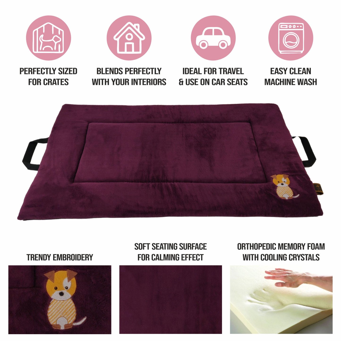 Memory Foam Mat - Mulled Wine