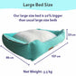 Luxury Lounger Bed Cover - Turquoise