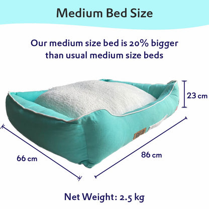 Luxury Lounger Bed Cover - Turquoise