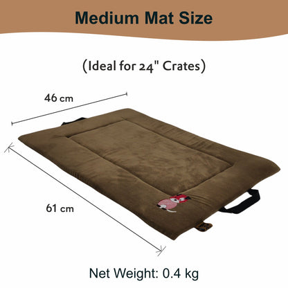 Memory Foam Mat - Mocha Brown