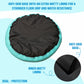 Luxury Donut Bed Cover - Turquoise