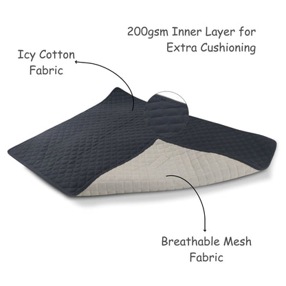 Multipurpose Summer Mat - Autumn Gray