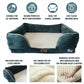 Orthopedic Foam Sofa Bed - Bottle Green