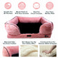 Orthopedic Foam Sofa Bed - Millenial Pink