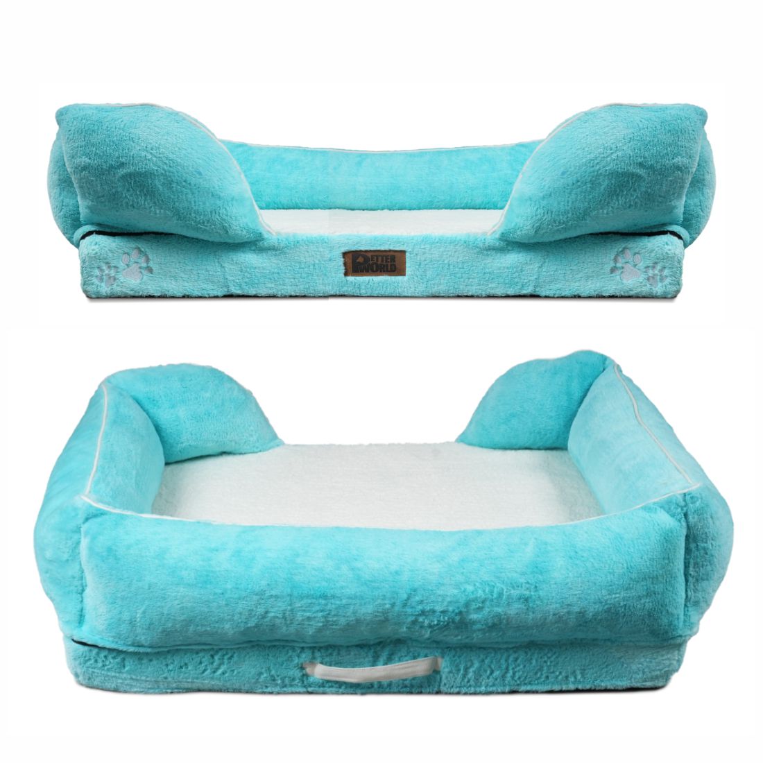 Orthopedic Foam Sofa Bed - Turquoise