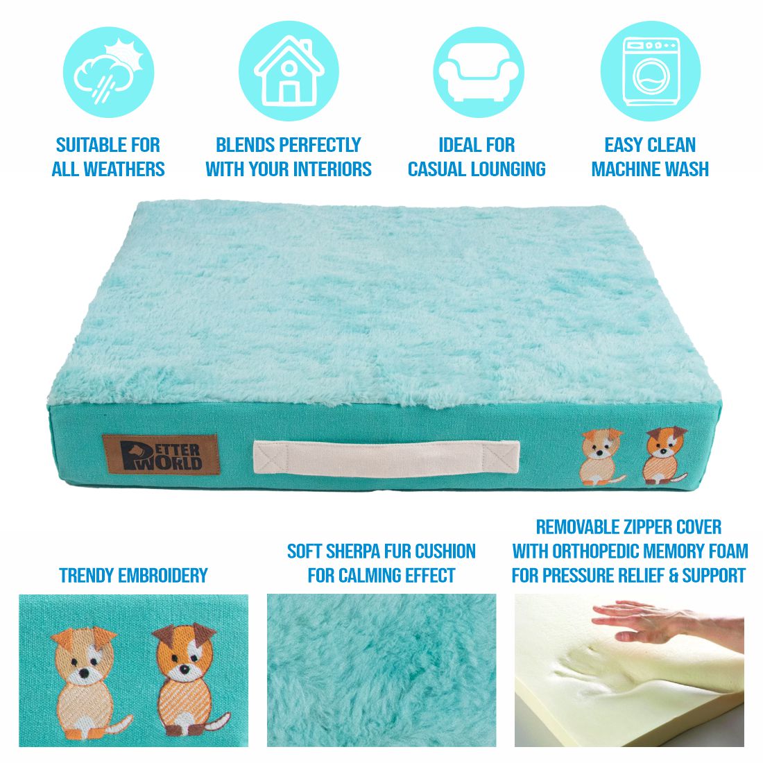 Orthopedic Memory Foam Bed