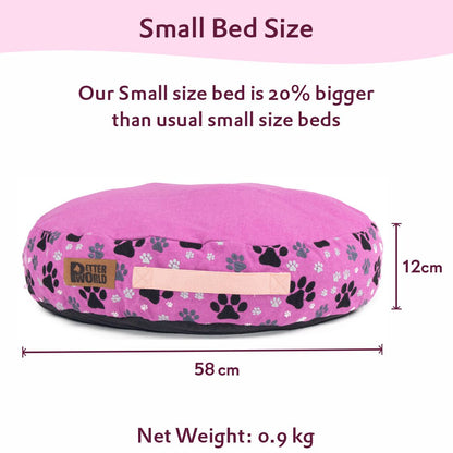 Artisanal Round Cushion Bed