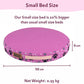 Orthopedic Round Flat Foam Bed